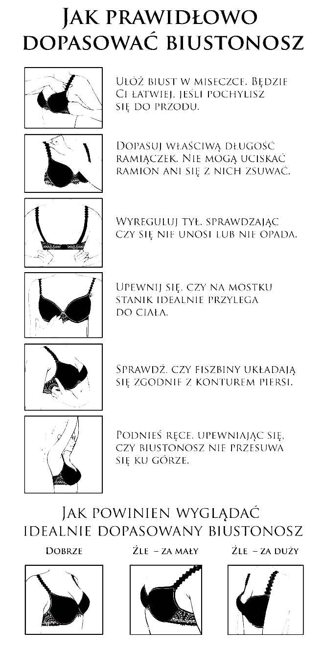 Jak dobrać dobrze biustonosz