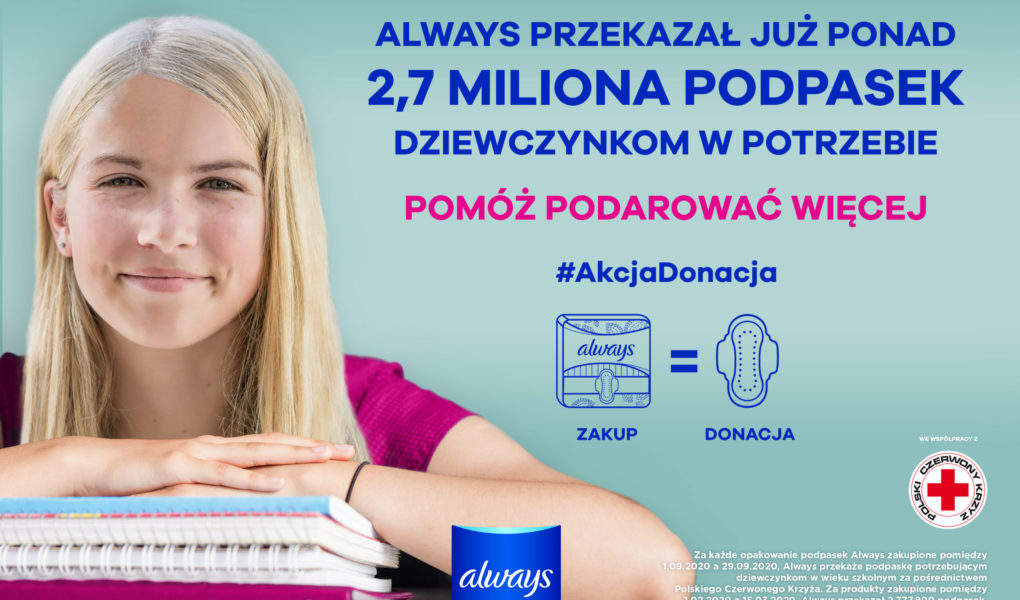 always_akcjadonacja_kv-scaled Pomóż podarować więcej w ramach drugiej edycji kampanii Always #AKCJADONACJA
