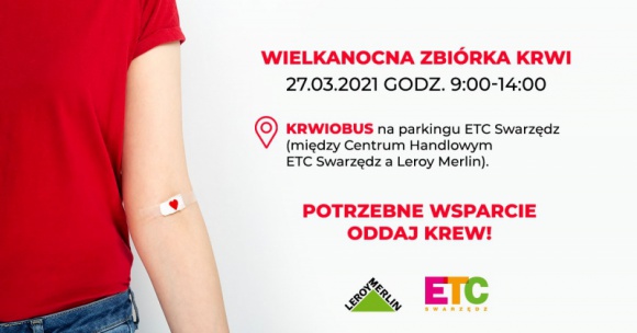 KRWIOBUS W SWARZĘDZU ? oddaj krew dla potrzebujących!