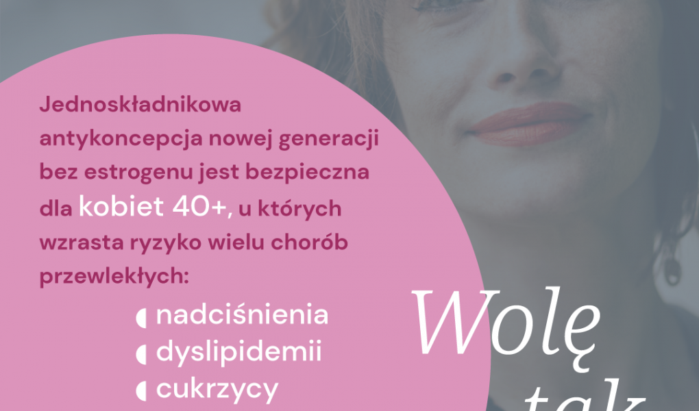 infografiki_40plus Jednoskładnikowa antykoncepcja bez estrogenu ? skuteczna i wysoce bezpieczna forma antykoncepcji hormonalnej